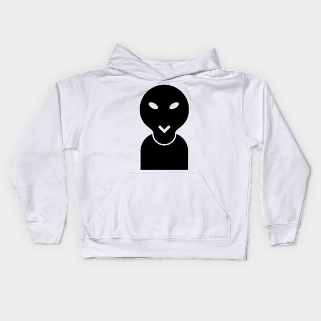 I'm alien Kids Hoodie by Manafff